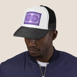 Purple W2 Trucker Hat