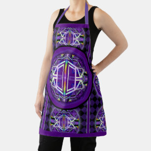 Purple W3 Apron