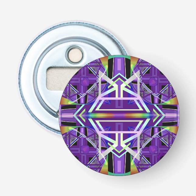 Purple W3 Bottle Opener (Front)