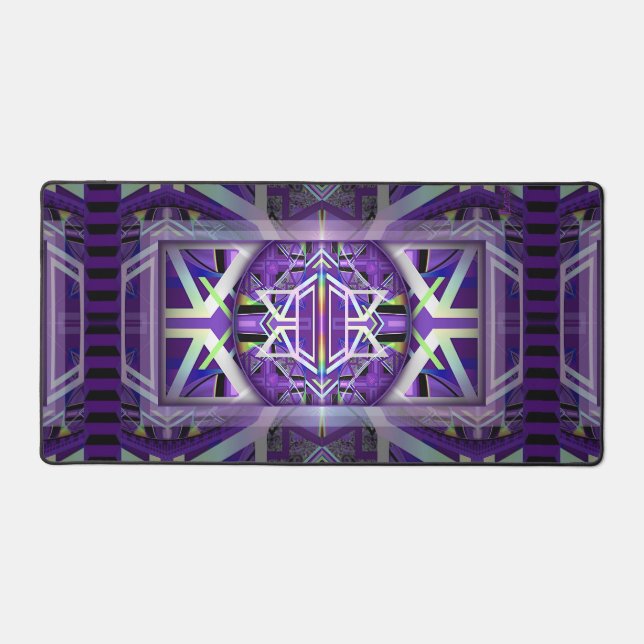 purple W3 Desk Mat (Front)
