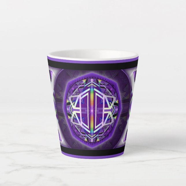 Purple W3 Latte Mug (Front)