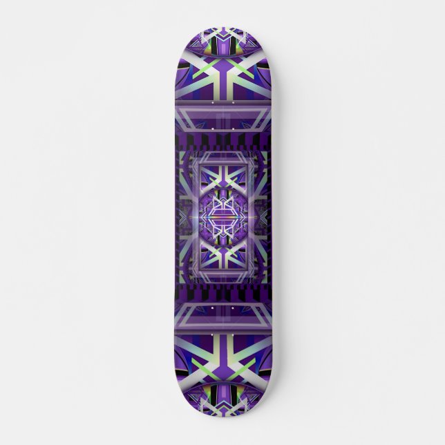 purple W3 Skateboard (Front)