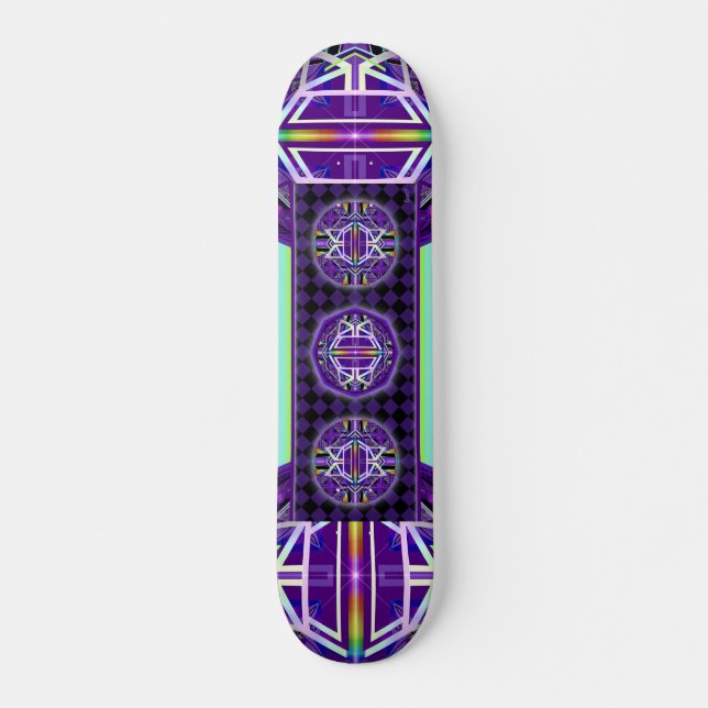 purple W3 Skateboard (Front)