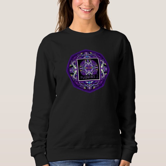 Purple W3 Sweatshirt (Front)
