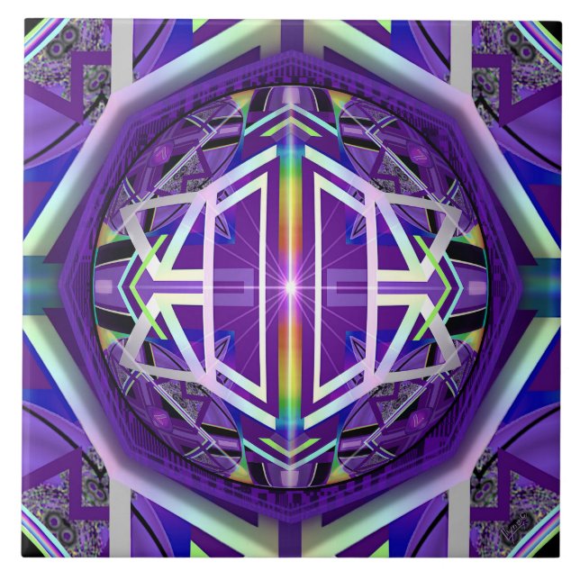 Purple W3 Tile (Front)