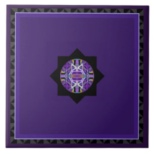 Purple W3 Tile