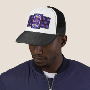 Purple W3 Trucker Hat