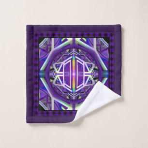 Purple W3 Wash Cloth