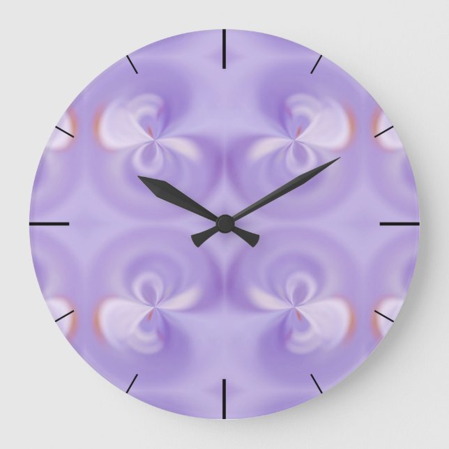 Purple Wall Clock (Front)