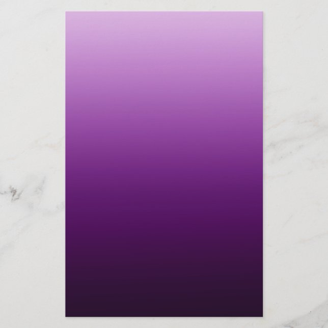 Purple Wallpaper Background Stationery (Front)