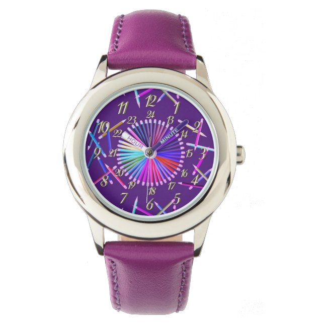 Purple  watch (Front)