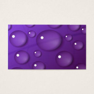 Purple Water Drop Pattern