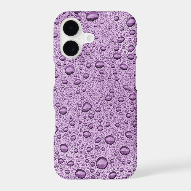 Purple water droplets (Back)