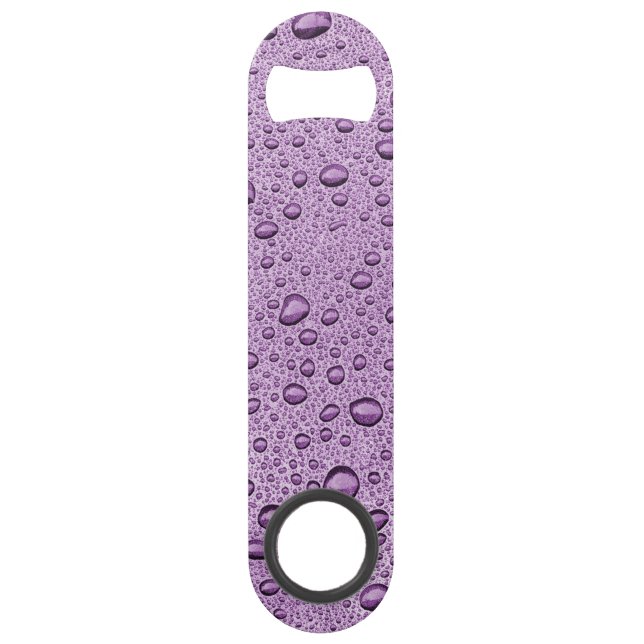 Purple water droplets bar key (Front)
