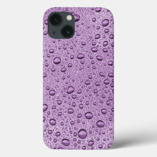 Purple water droplets Case-Mate iPhone case