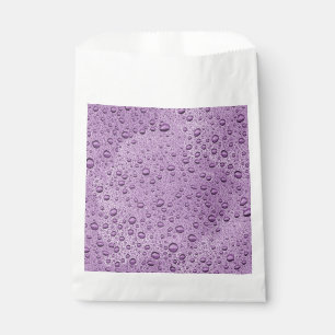Purple water droplets favour bag