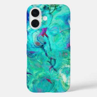 Purple Water Sprite iPhone 16 Case