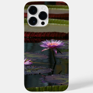 Purple Waterlilies Lotus Case-Mate iPhone 14 Pro Max Case