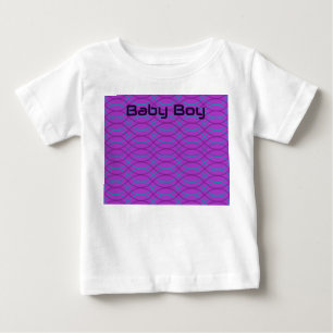 Purple Waves  Baby T-Shirt