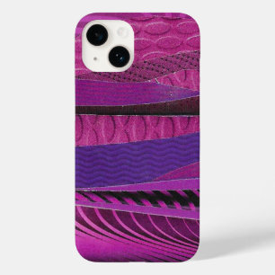 purple waves Case-Mate iPhone 14 case