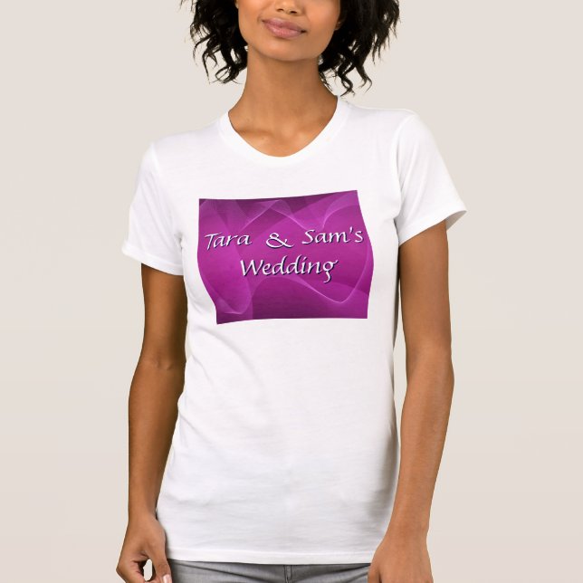 Purple Waves T-Shirt (Front)