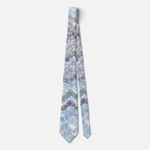 Purple wavesb Tie