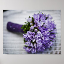 Purple Wedding Bouquet