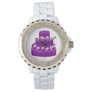 Purple Wedding Cake Watch