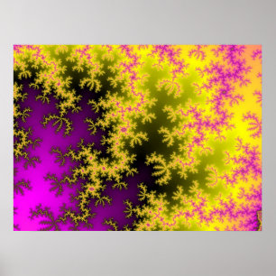 Purple Weed (Print) Poster