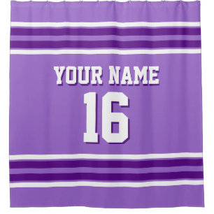 Purple White Stripes Sports Jersey