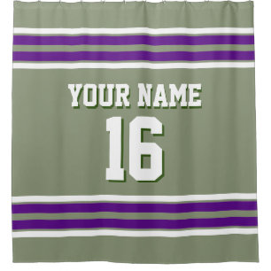 Purple White Stripes Sports Jersey