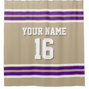 Purple White Stripes Sports Jersey