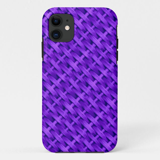 Purple wicker art graphic design Case-Mate iPhone case (Back)