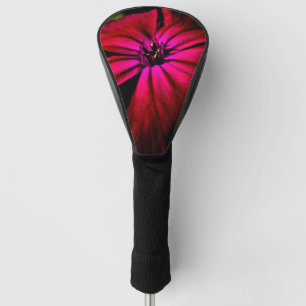 Purple Wild Flower dcm Golf Head Cover