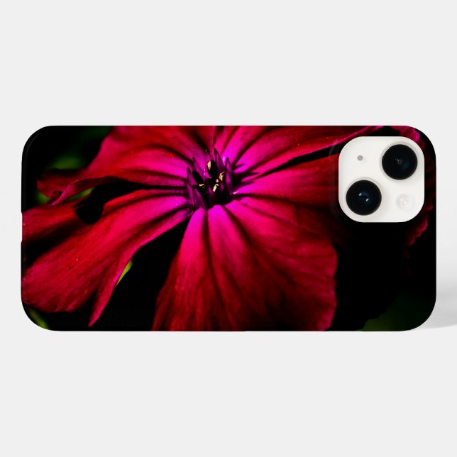 Purple Wild Flower iphcna Case-Mate iPhone Case (Back (Horizontal))