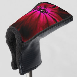 Purple Wild Flower pccn Golf Head Cover