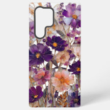 Purple Wildflower Floral