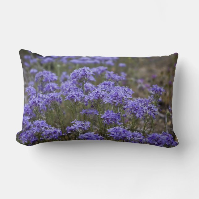 Purple Wildflower Pillow 3 (Front)