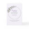 Purple Wildflower Simple Personalized Birthday