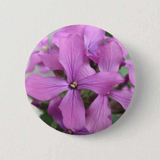Purple Wildflowers Button (Front)