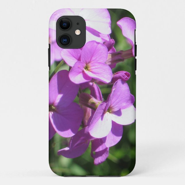 Purple Wildflowers  Case-Mate iPhone Case (Back)