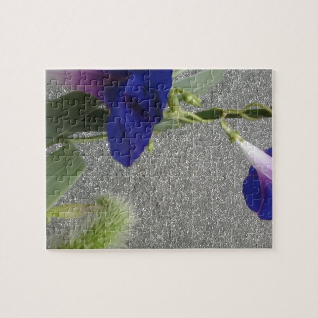 Purple Wildflowers Jigsaw Puzzle (Horizontal)