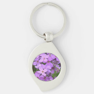 Purple Wildflowers Keychain