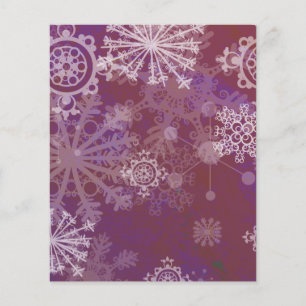 Purple Winter Flyer
