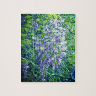 Purple Wisteria Puzzle 8" x 10"