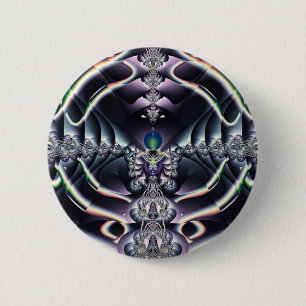 Purple World 2 Inch Round Button