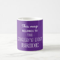 Purple World Best Gift for Bride