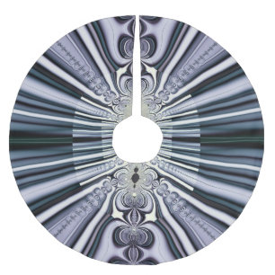 Purple World Brushed Polyester Tree Skirt