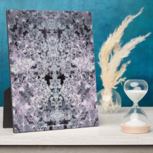 Purple World Plaque