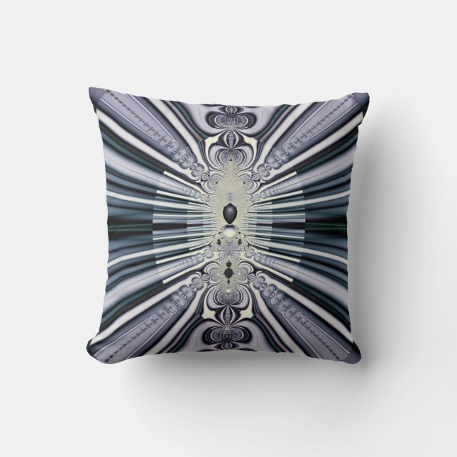 Purple World Throw Pillow (Front)